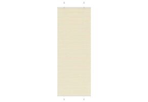 Plissé rolgordijn crème 80x200cm - 75% Korting!