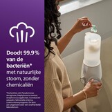 Philips Avent Premium 2-in-1 verwarmer & sterilisator - met waterbadtechnologie volgens ziekenhuisnormen, slimme temperatuursensor, voorkomen van hete plekken, SCF359/00