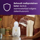 Philips Avent Premium 2-in-1 verwarmer & sterilisator - met waterbadtechnologie volgens ziekenhuisnormen, slimme temperatuursensor, voorkomen van hete plekken, SCF359/00