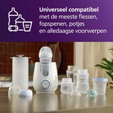 Philips Avent Premium 2-in-1 verwarmer & sterilisator - met waterbadtechnologie volgens ziekenhuisnormen, slimme temperatuursensor, voorkomen van hete plekken, SCF359/00