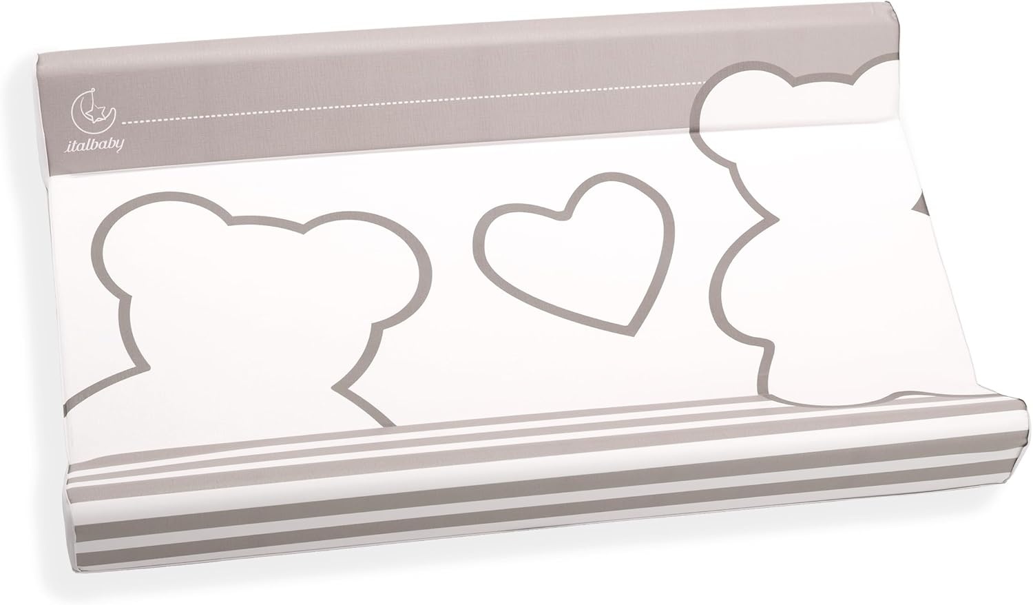 Italbaby 050.6010 wikkelonderlegger, PVC, 2 zijden Veelkleurig.
