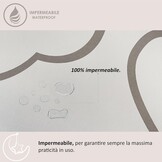 Italbaby 050.6010 wikkelonderlegger, PVC, 2 zijden Veelkleurig.
