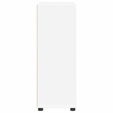 vidaXL Badkamer Kast met lade Wit 72,5 x 36,5 x 100 cm Bewerkt hout