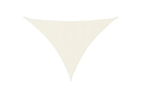VidaXL Driehoekig Zonnescherm 4x5m Oxford - Crème (33% korting)