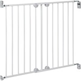 Safety 1st Wall Fix Extending Metal Gate, Verstelbaar Traphekje, 62 – 102cm, Veligheidshek Baby, Met één Hand te Openen, Eenvoudig te Bevestigen en Weer te Verwijderen, Geen Struikelgevaar, Wit