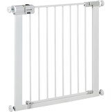 Safety 1st Wall Fix Extending Metal Gate, Verstelbaar Traphekje, 62 – 102cm, Veligheidshek Baby, Met één Hand te Openen, Eenvoudig te Bevestigen en Weer te Verwijderen, Geen Struikelgevaar, Wit