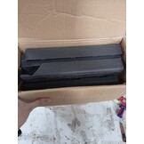 vidaXL Plantenbak 80x36x35 cm polypropeen donkergrijs