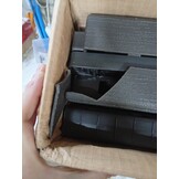 vidaXL Plantenbak 80x36x35 cm polypropeen donkergrijs