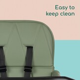 Bebeconfort Lily Kinderstoel, 6 Maanden - 3 Jaar (max. 15 kg), Compact & Lichtgewicht Reisstoel (4kg), Mineral Green