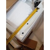 PUNCIA 3-Tier Beweegbare Printer Stand Vloer Standing Desk Side Shredder Stand Computer Host Houder Verstelbare Opslagplank Rack op Wielen voor Fax Scanner Bestandsboek (Retro)
