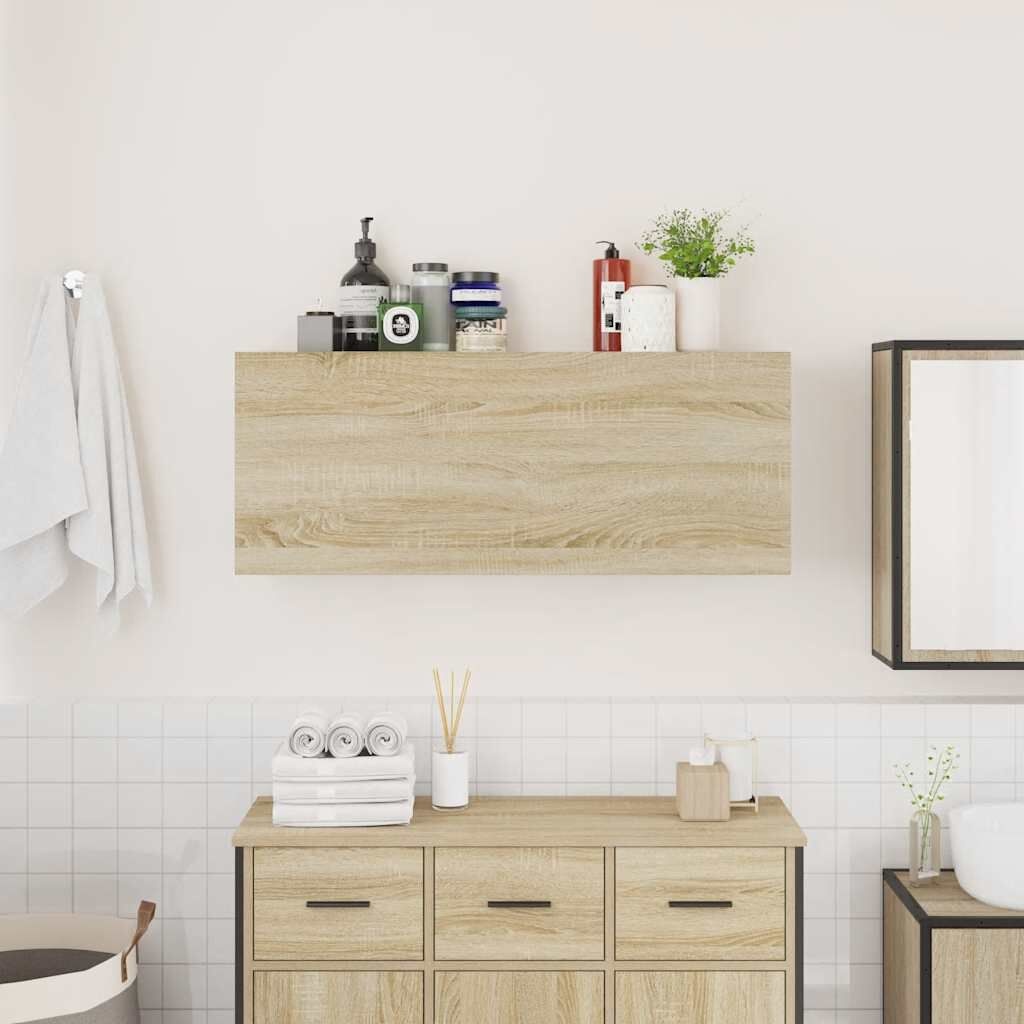 Badkamerwandkast Sonoma Eiken (60% Korting)
