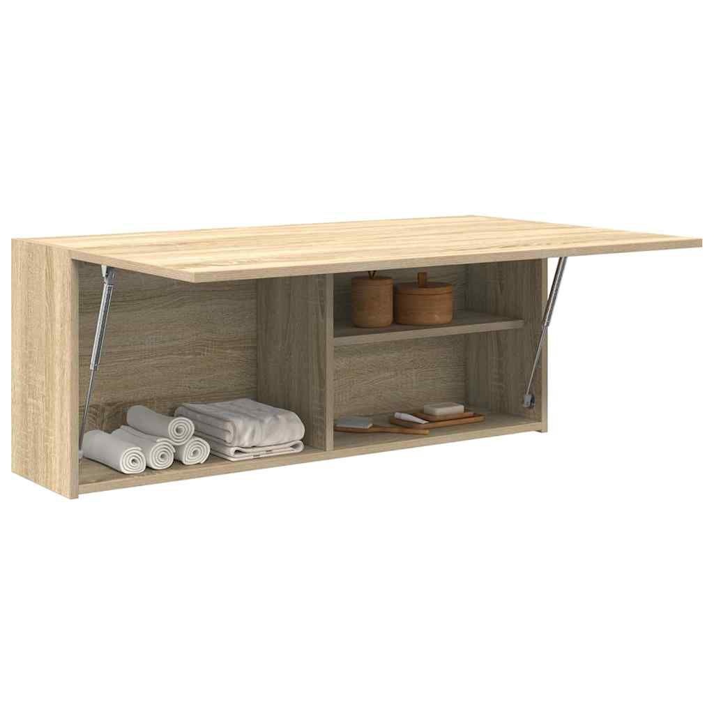 Badkamerwandkast Sonoma Eiken (60% Korting)