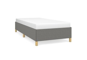 vidaXL Bedframe Donkergrijs Stof 90x200cm - 34% Korting!