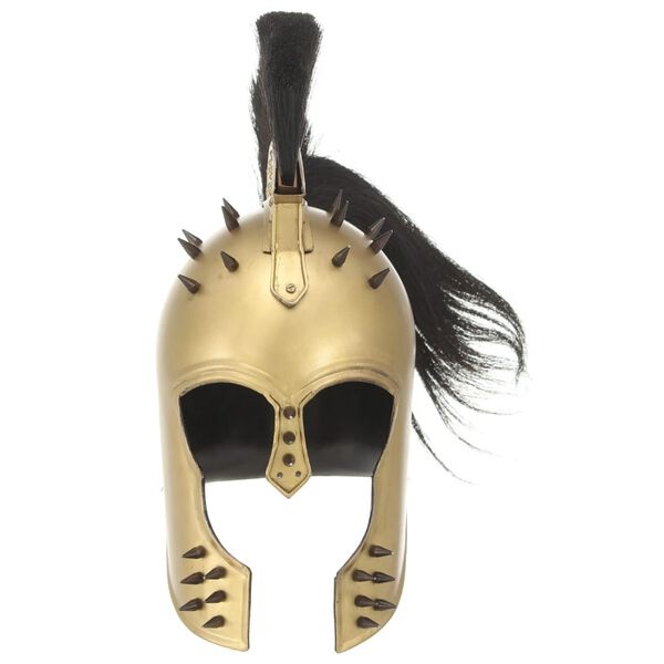 Griekse Soldatenhelm Replica (Messing) - 60% Korting