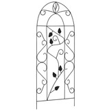 vidaXL Plantenklimrekken 3 st 40x100 cm ijzer zwart