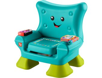 Fisher-Price Educatief speelgoed, educatief speelgoed voor peuters, leerplezier, turquoise, versie: Engels; Italiaans; Portugees; Spaans, HYR96