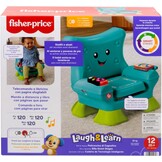Fisher-Price Educatief speelgoed, educatief speelgoed voor peuters, leerplezier, turquoise, versie: Engels; Italiaans; Portugees; Spaans, HYR96
