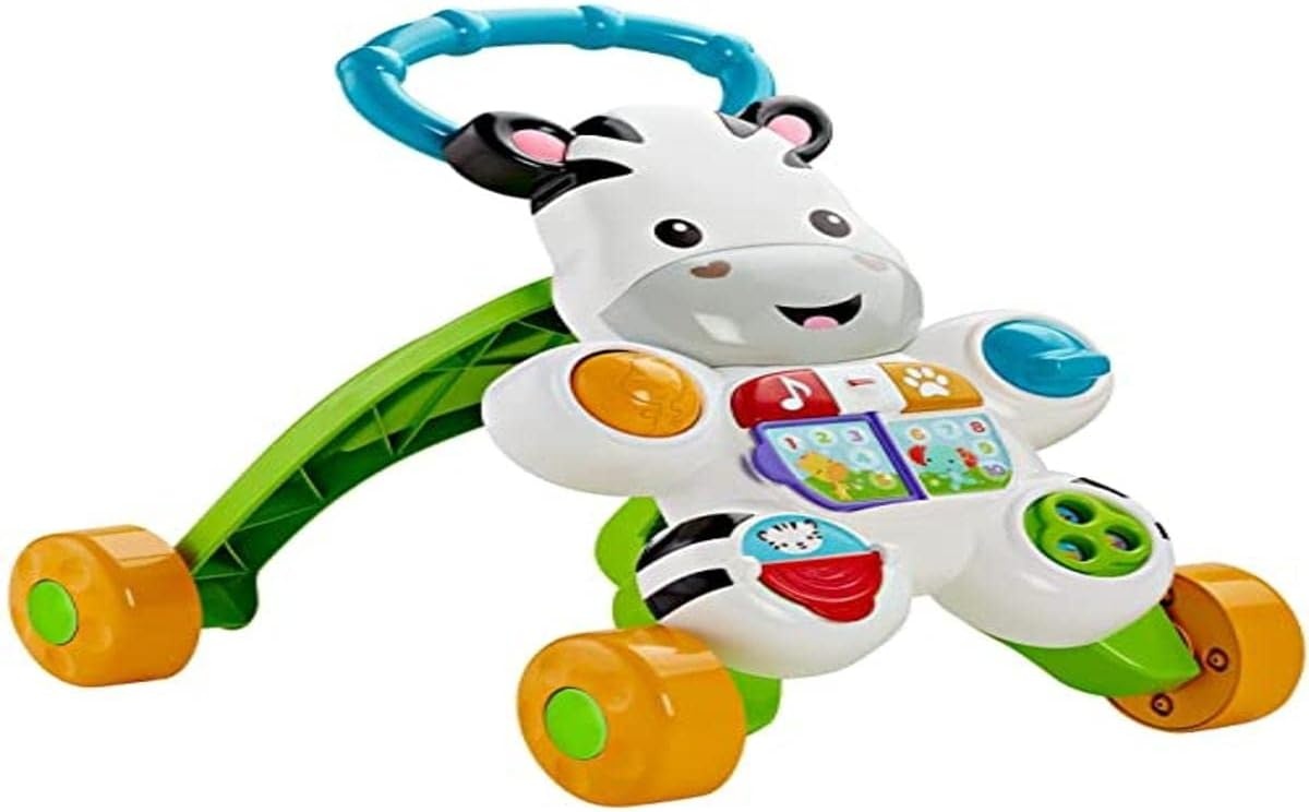 Fisher-Price Zebra Loopwagen met activiteiten