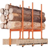 Forest Master BLS-3H Blokzaagbok – Voor Nauwkeurig Zagen van Meerdere Stamstukken – 250 kg Draagcapaciteit – Compact, Lichtgewicht en Opvouwbaar – 3 Vergrendelkettingen voor Stabiliteit