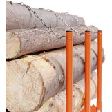 Forest Master BLS-3H Blokzaagbok – Voor Nauwkeurig Zagen van Meerdere Stamstukken – 250 kg Draagcapaciteit – Compact, Lichtgewicht en Opvouwbaar – 3 Vergrendelkettingen voor Stabiliteit