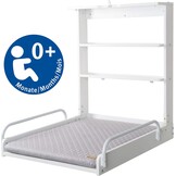 roba 212015WEV230 wandrek incl. aankleedkussen in modern "roba style"-design, wit