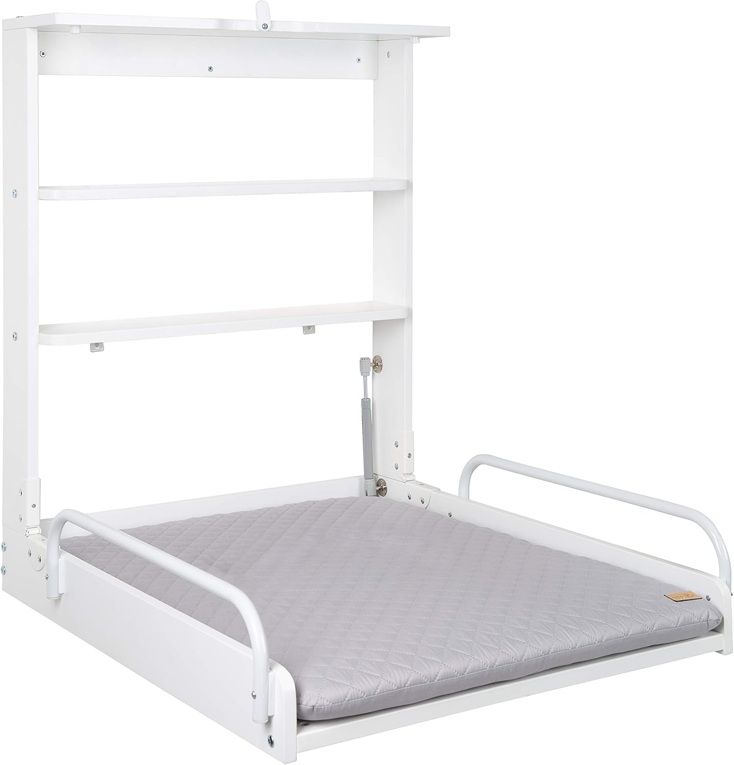 roba 212015WEV230 wandrek incl. aankleedkussen in modern "roba style"-design, wit