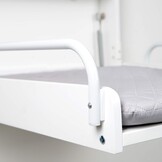 roba 212015WEV230 wandrek incl. aankleedkussen in modern "roba style"-design, wit