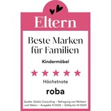 roba 212015WEV230 wandrek incl. aankleedkussen in modern "roba style"-design, wit