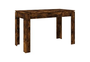 vidaXL Eettafel Gerookt Eiken - 120x60 cm | 34% Korting