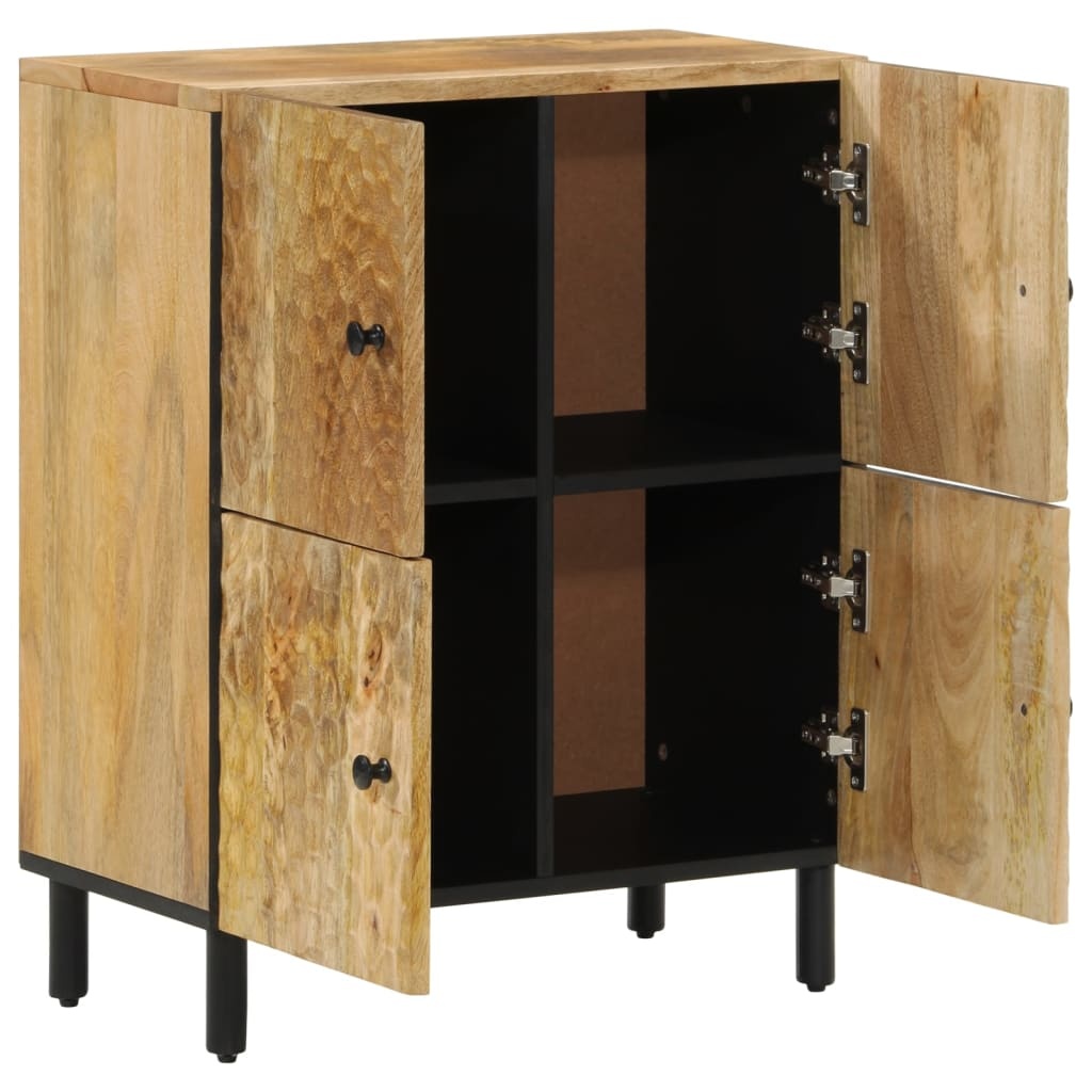 VidaXL Bijzetkast Mangohout - 35% Korting - 60x33x75 cm