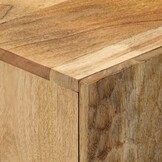 VidaXL Bijzetkast Mangohout - 35% Korting - 60x33x75 cm