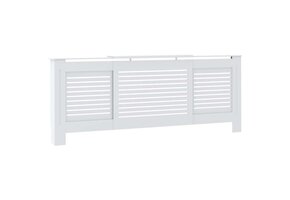 vidaXL Radiatorombouw MDF Wit - 54% Korting