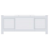 vidaXL Radiatorombouw 205 cm MDF wit