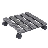 vidaXL Plantentrolley Grijs (2 stuks) - 57% Korting!