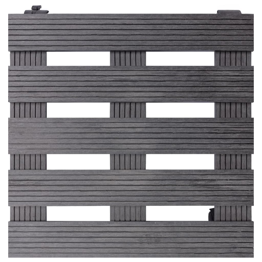vidaXL Plantentrolley Grijs (2 stuks) - 57% Korting!