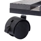 vidaXL Plantentrolley Grijs (2 stuks) - 57% Korting!