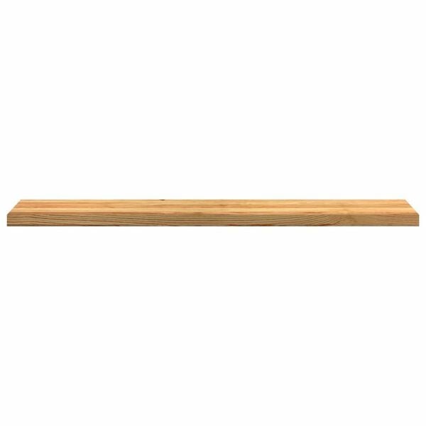 vidaXL Vensterbanken 2 st 140x30x2 cm massief eikenhout lichtbruin