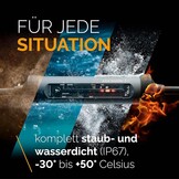 Juice Booster 3 air Basic Set, Mobile Wallbox 11kW met app, Lader voor EV met Laadkabel Type 2, Superlicht en Flexibel, Waterdicht IP67, Incl. Adapter CEE16 Rood 3-fase + EU Schuko