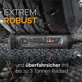 Juice Booster 3 air Basic Set, Mobile Wallbox 11kW met app, Lader voor EV met Laadkabel Type 2, Superlicht en Flexibel, Waterdicht IP67, Incl. Adapter CEE16 Rood 3-fase + EU Schuko