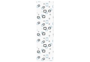 vidaXL Doucherolgordijn 150x240 cm - Waterbestendig & Ruimtebesparend