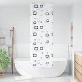 vidaXL Doucherolgordijn 150x240 cm stofbreedte 146 cm