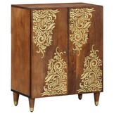 Retrotje: Dressoir Massief Mangohout Bruin - 34% Korting