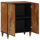Retrotje: Dressoir Massief Mangohout Bruin - 34% Korting
