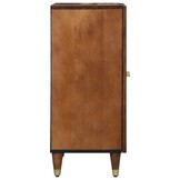 Retrotje: Dressoir Massief Mangohout Bruin - 34% Korting