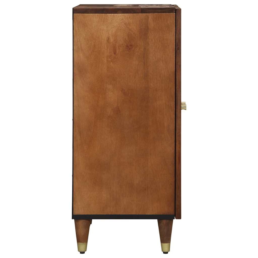 Retrotje: Dressoir Massief Mangohout Bruin - 34% Korting