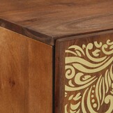 Retrotje: Dressoir Massief Mangohout Bruin - 34% Korting
