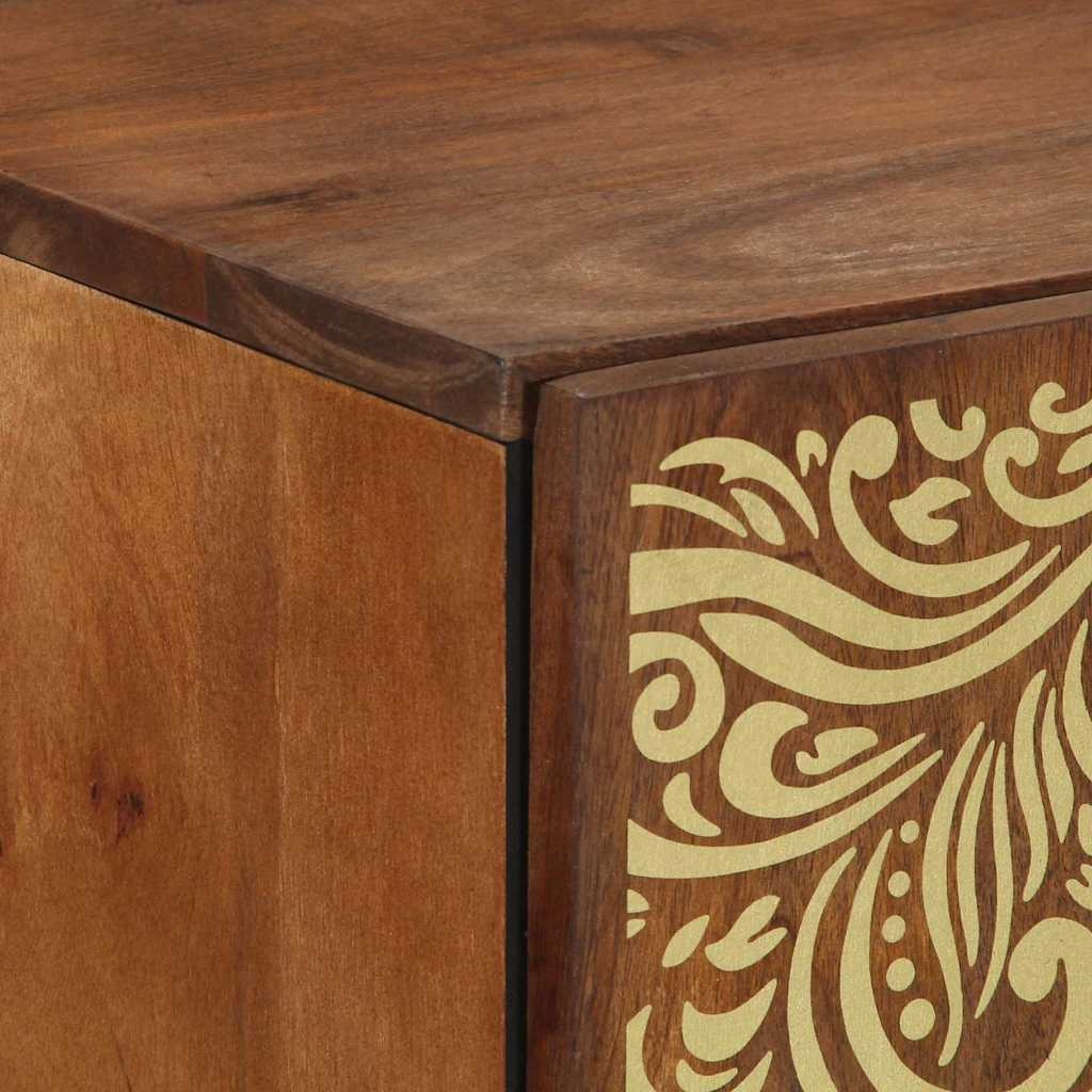 Retrotje: Dressoir Massief Mangohout Bruin - 34% Korting