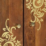 Retrotje: Dressoir Massief Mangohout Bruin - 34% Korting