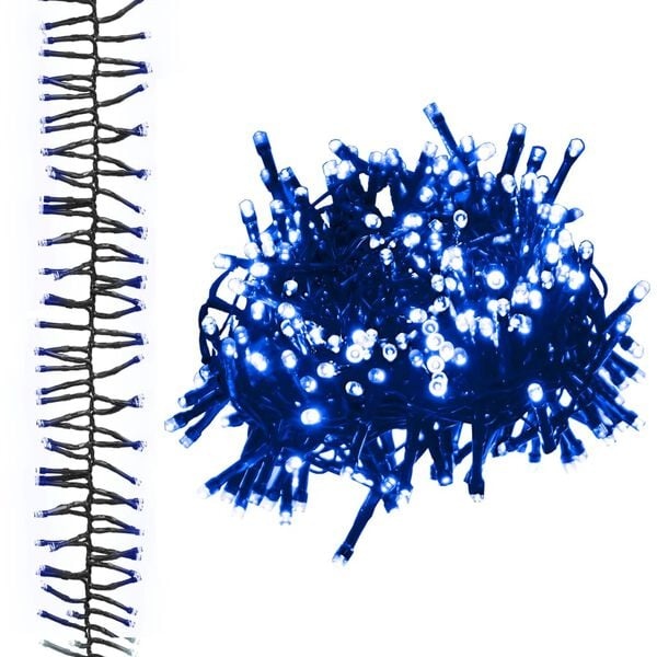 vidaXL Lichtslinger Blauw 17m 2000 LED's met 56% Korting