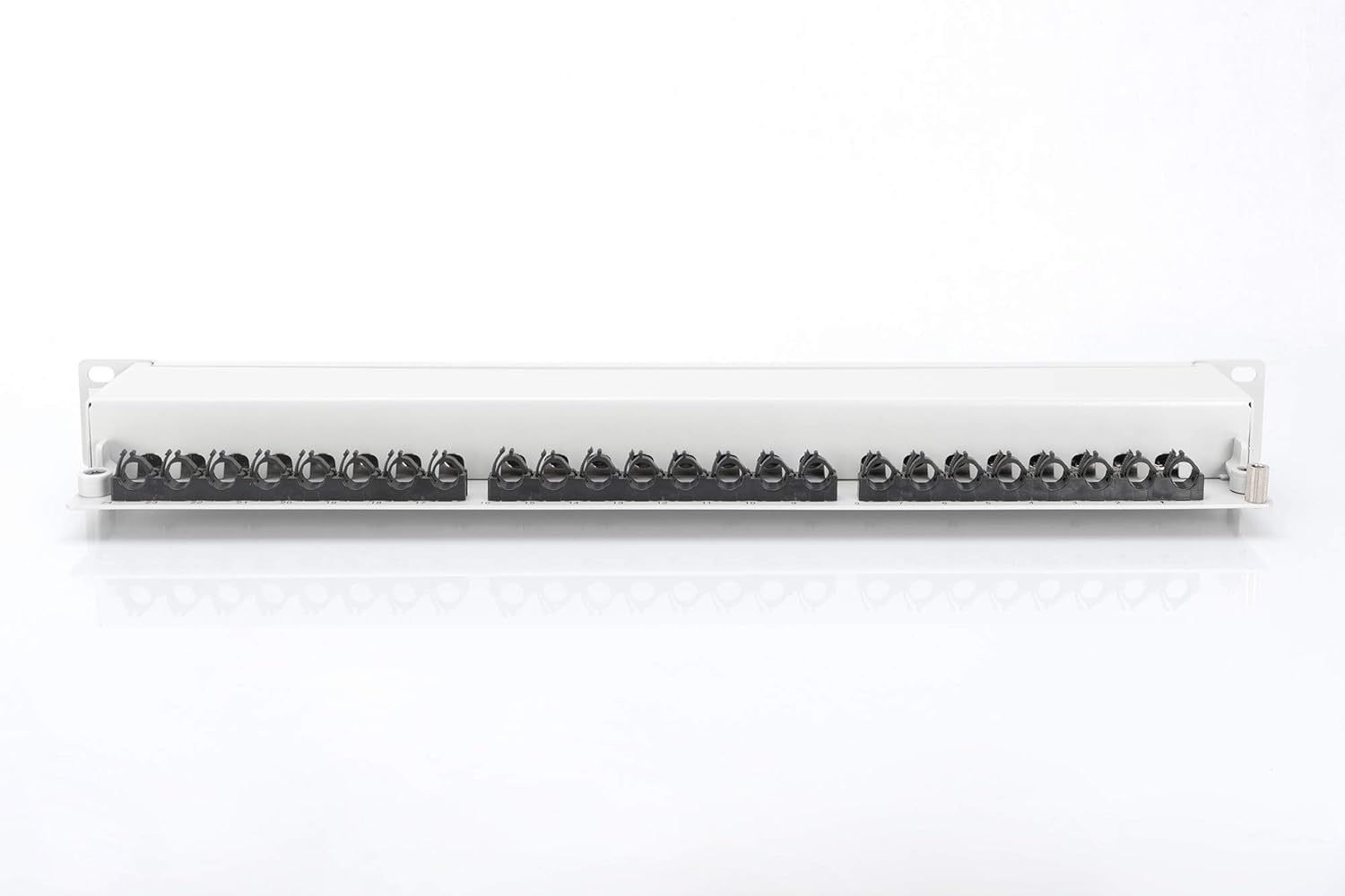 Patchpaneel 19" Cat6A 24-poorts RJ45 Afgeschermd Zwart (40% Korting)